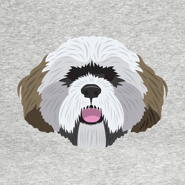 Lhasa Apso by threeblackdots